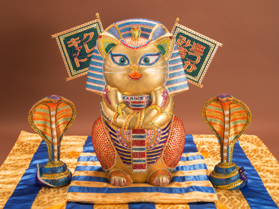 No.048 千手あづさ of 第14回 平成の招き猫100人展