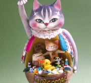 あべ夏 あべねこ展